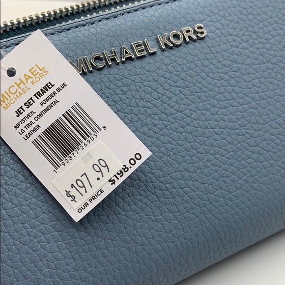 MICHAEL KORS JET SET TRAVEL LG TRVL CONTINENTAL - Picture 10 of 16